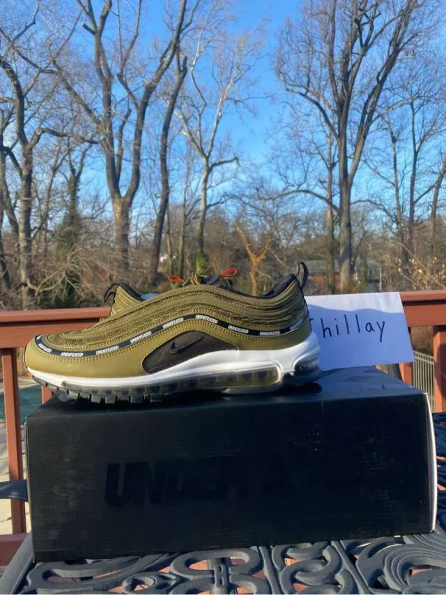 Undefeated x Nike Air Max 97 Militia Green