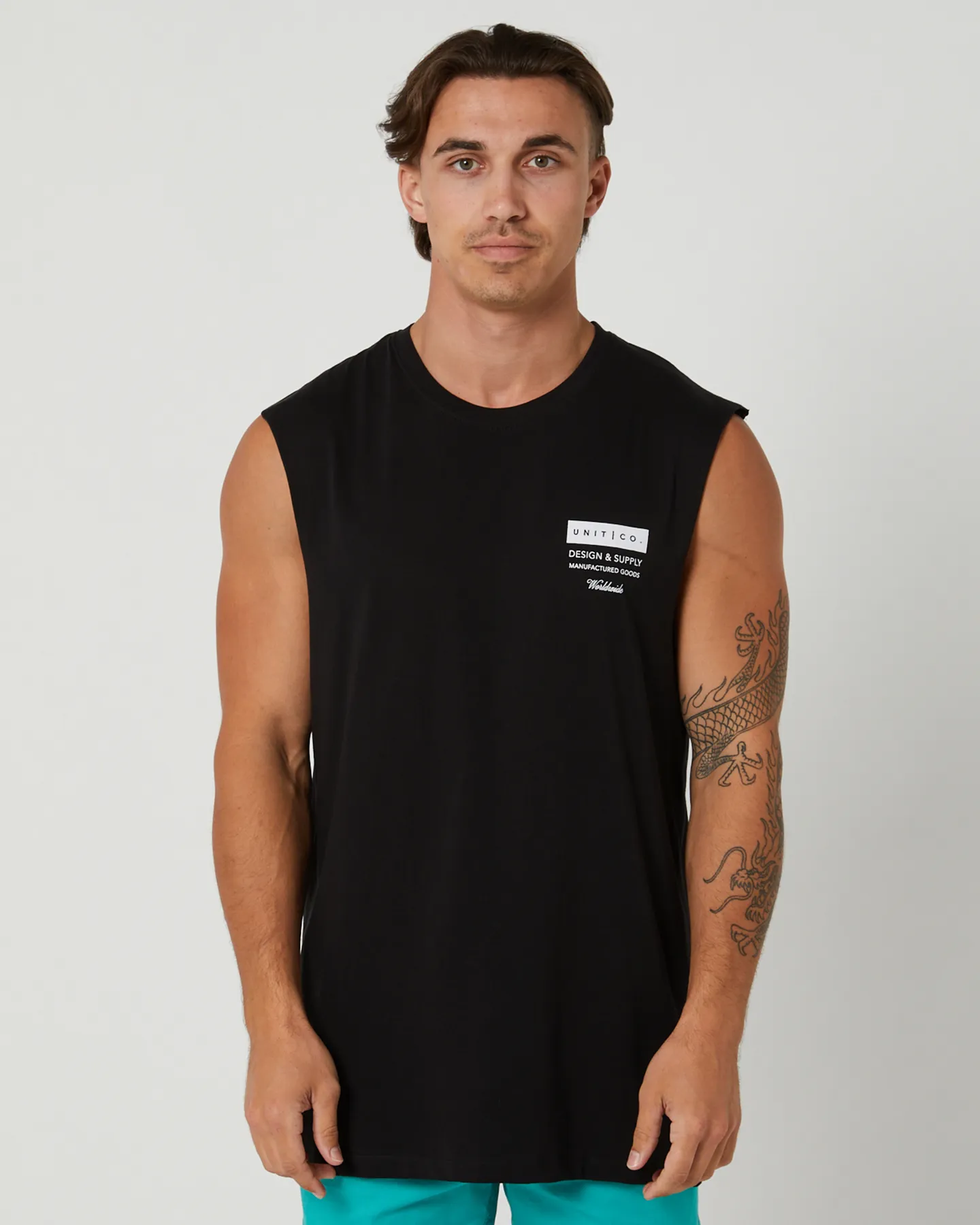 Unit Plate Muscle - Black | SurfStitch