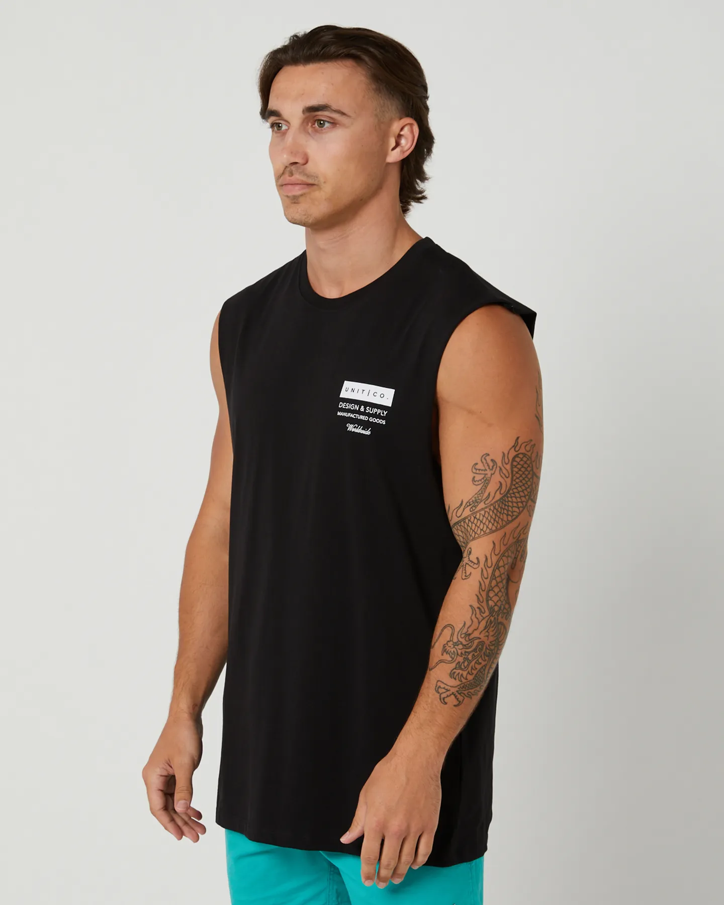 Unit Plate Muscle - Black | SurfStitch