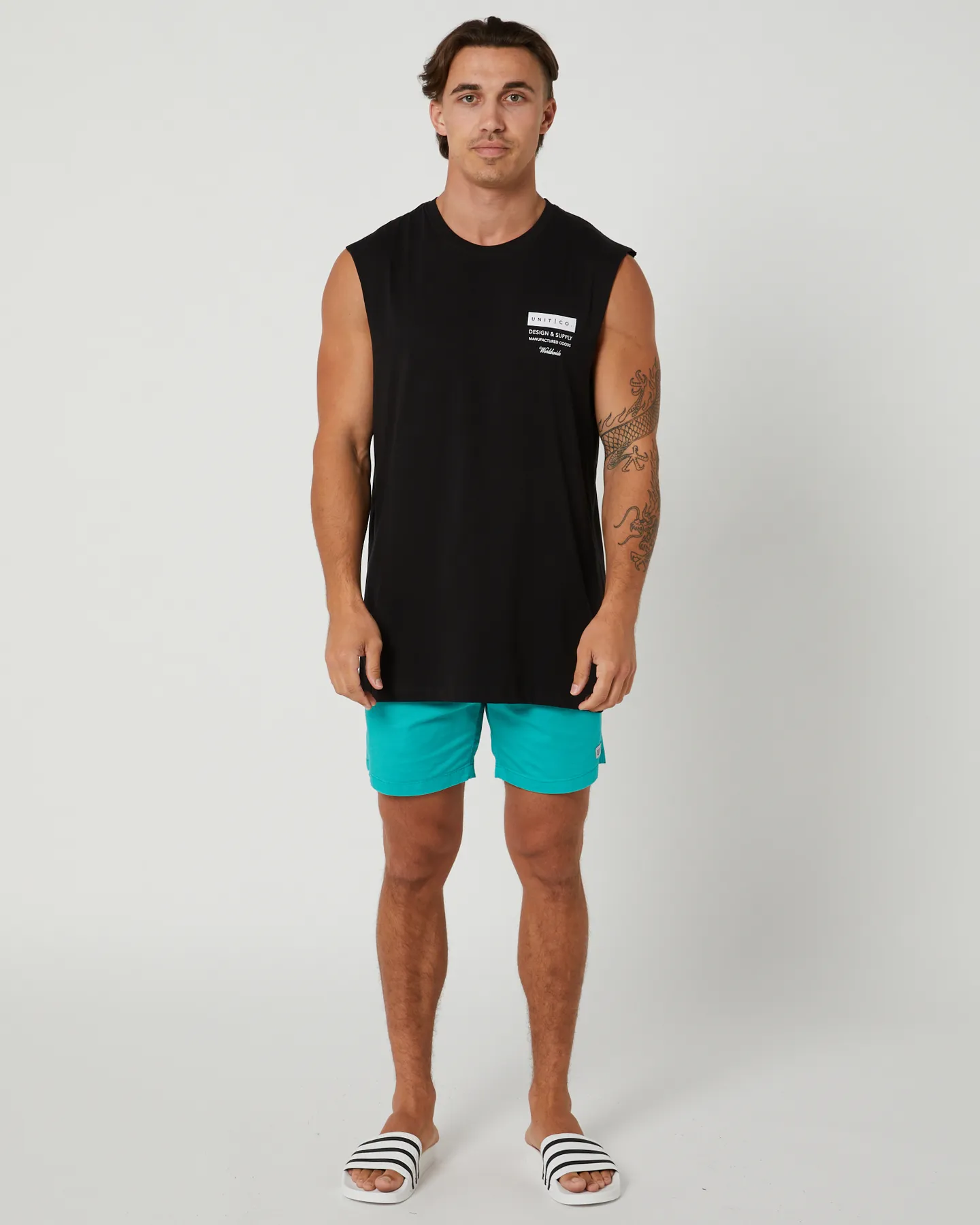 Unit Plate Muscle - Black | SurfStitch