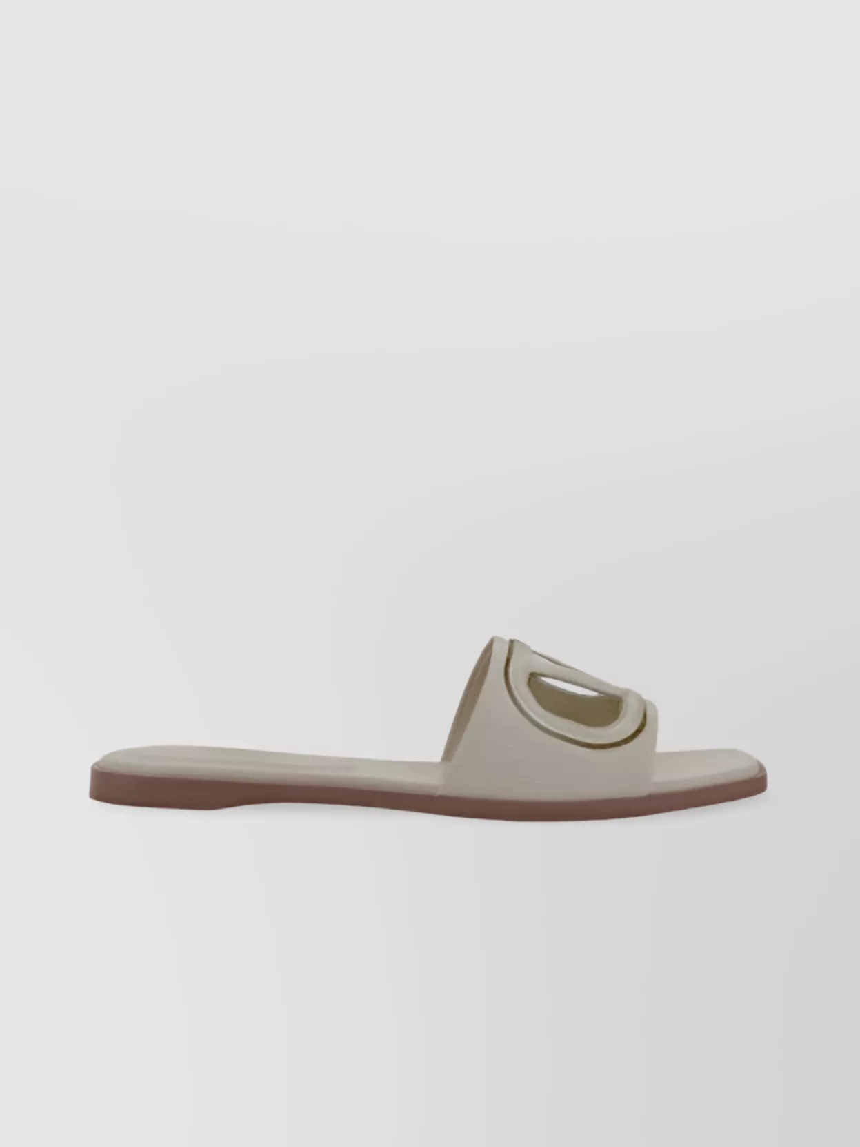 Valentino Garavani   Vlogo sandals with flat sole and cut-out effect