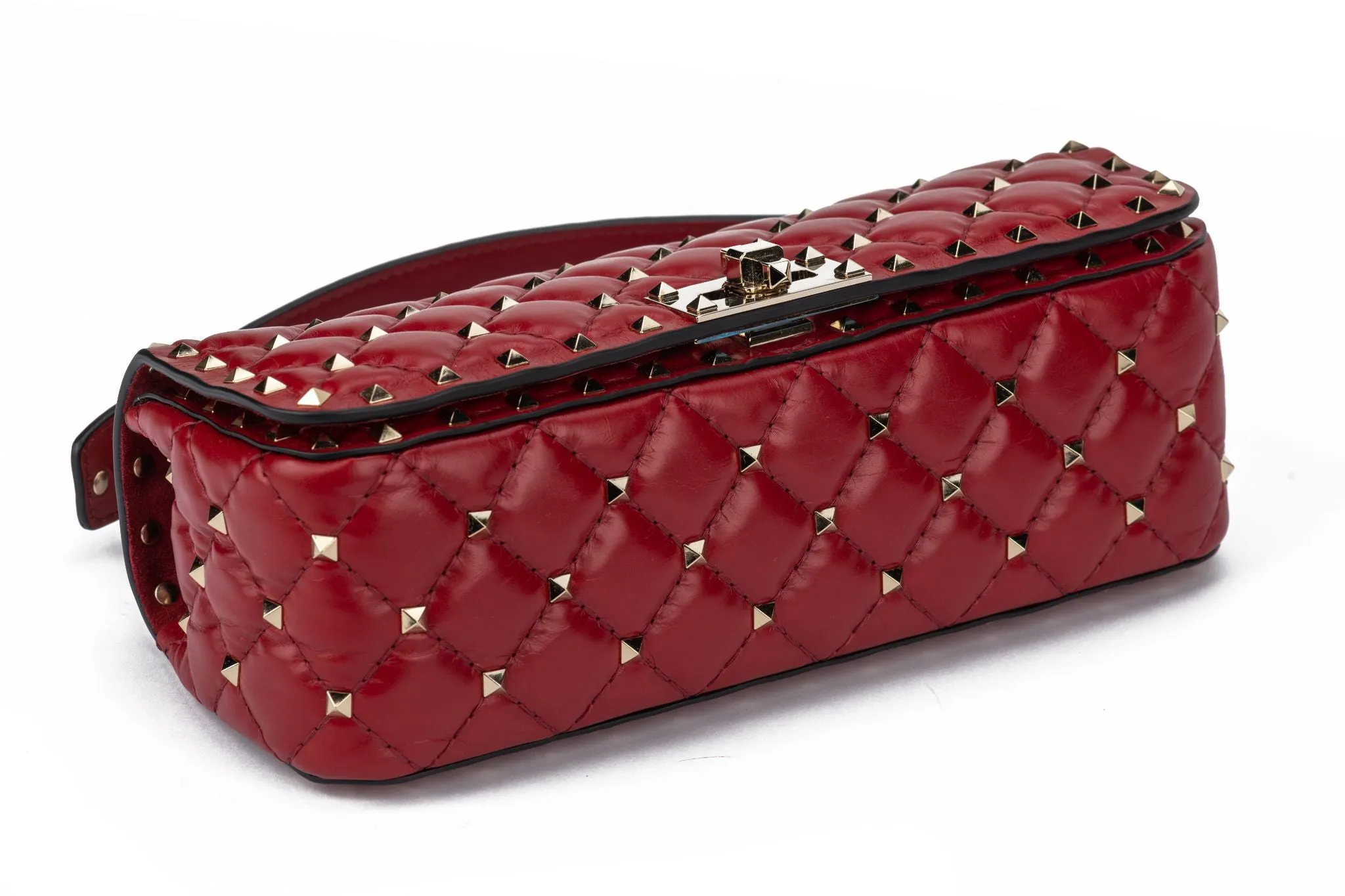 Valentino New Red Rockstud Shoulder Bag