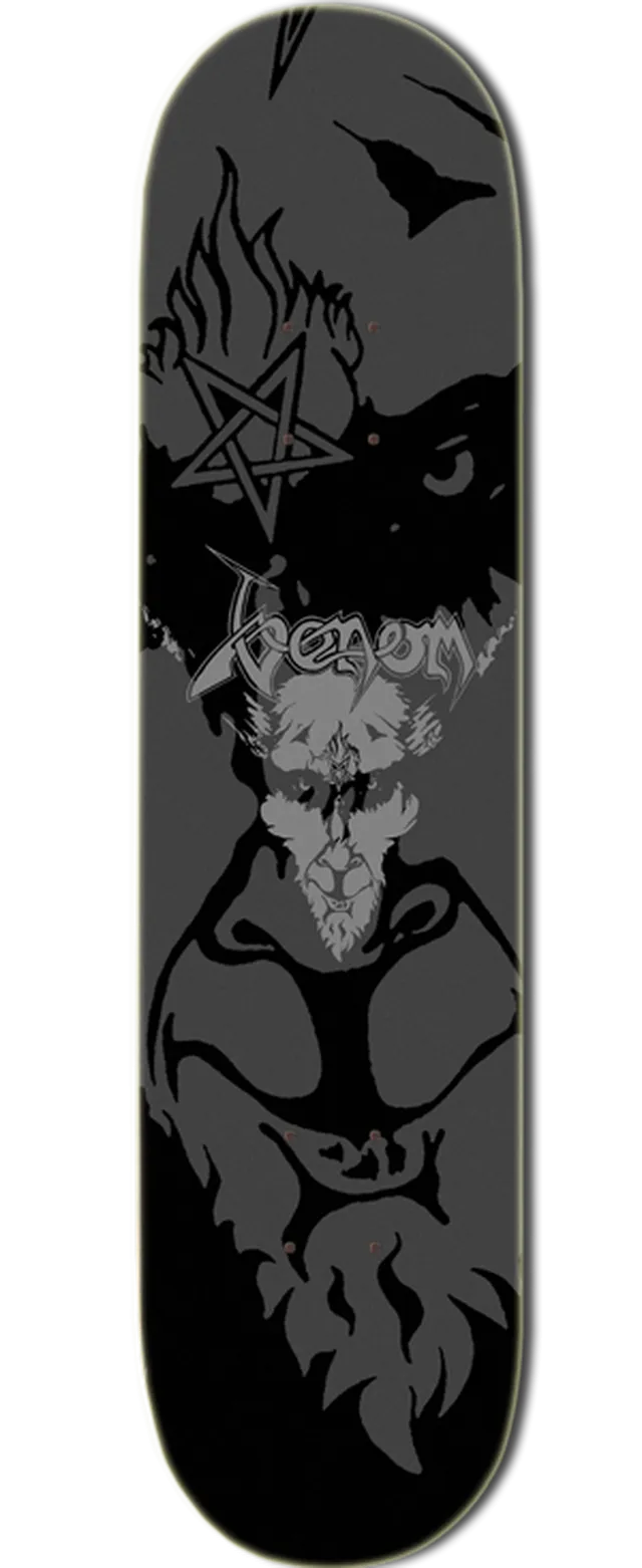 Venom Black Metal Skateboard Deck