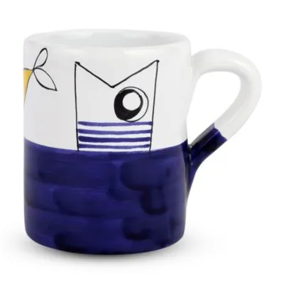 Vietri Pesce Pazzo Fish Mug