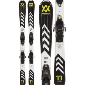 V\u00f6lkl - Racetiger JR Black 23/24 Kids Ski with Binding (80-130cm)