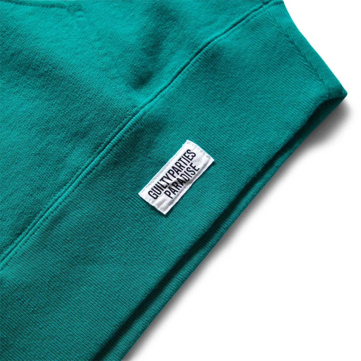 WASHED HEAVYWEIGHT PULLOVER HOODED SWEATSHIRT (TYPE-3) GREEN | Bodega