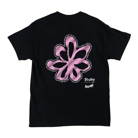 Welcome Skateboards Britney Spears Flower T Shirt