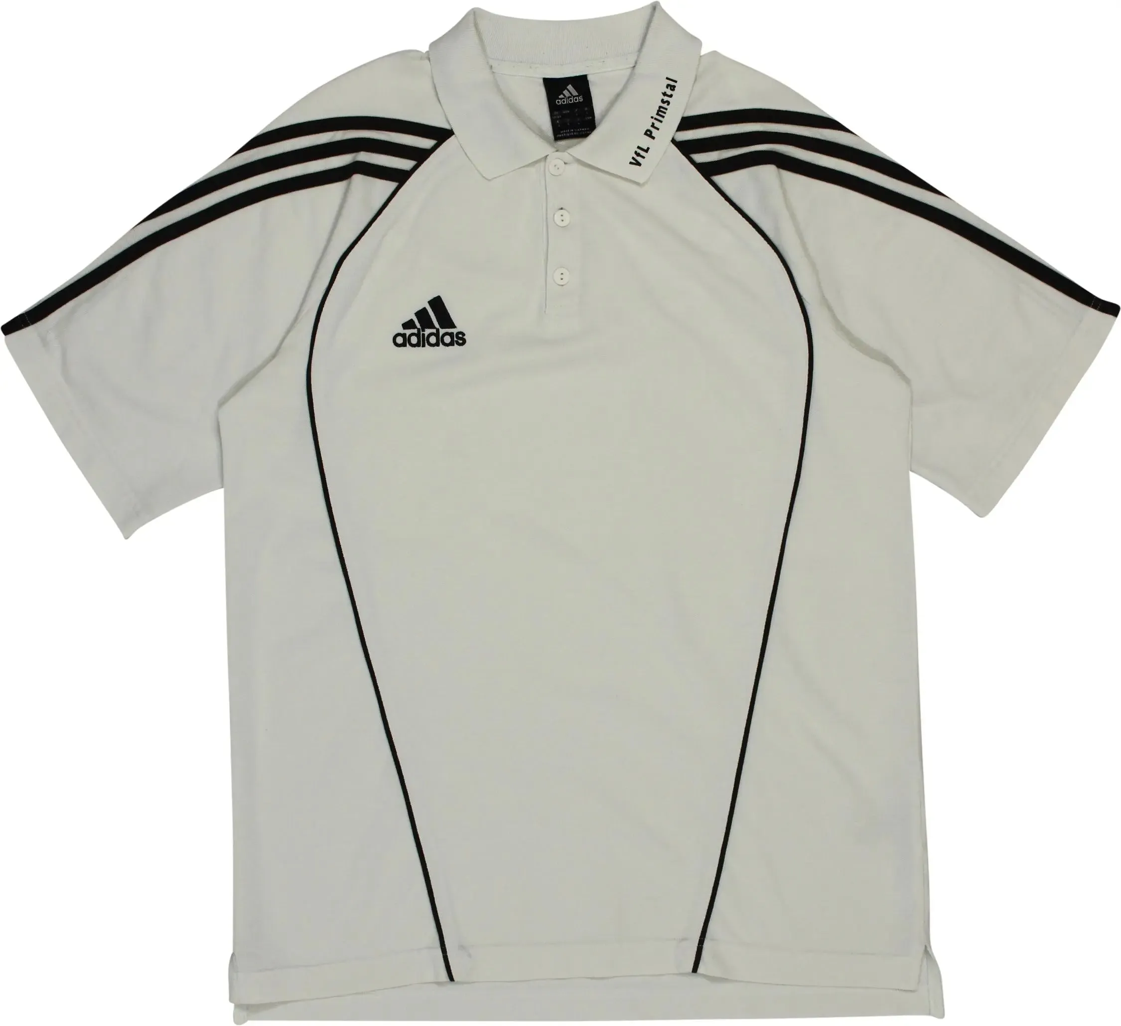 White Polo Shirt by Adidas | ThriftTale