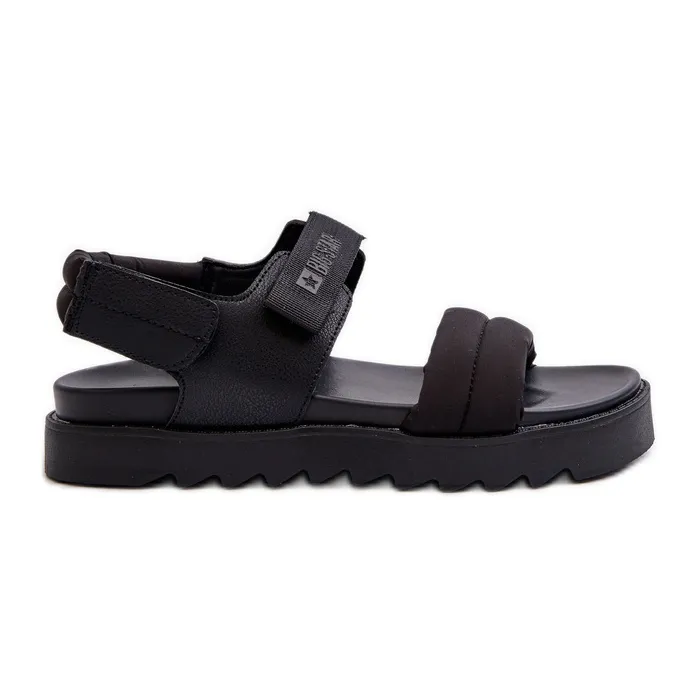 Women's Sandals on the Big Star Platform NN274750 Black