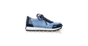 Women's Leather Running Sneakers 56542