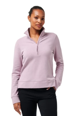 Women's TravisMathew Chance Encounter Long Sleeve Golf 1/4 Zip