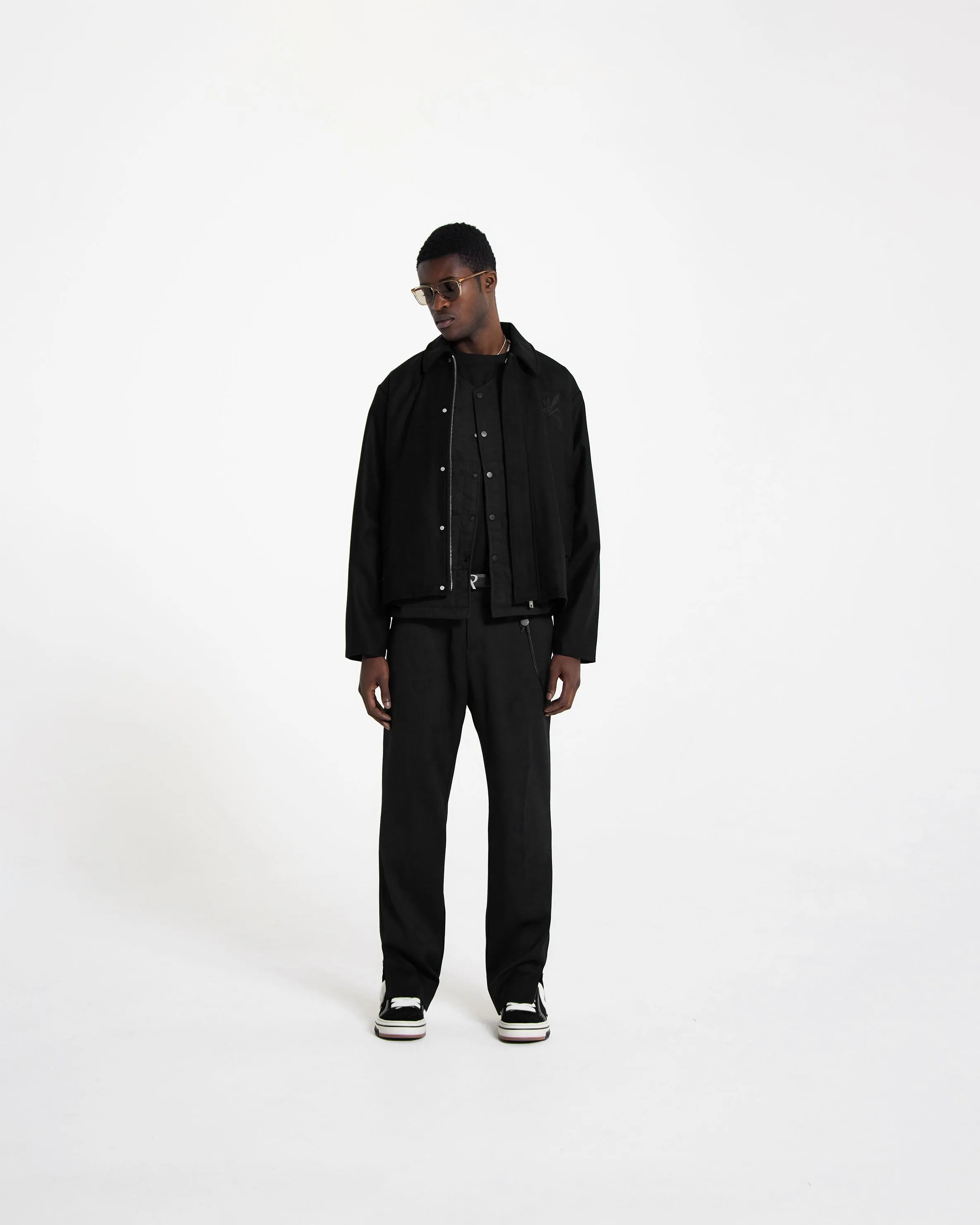 Wool Smart Jacket - Black