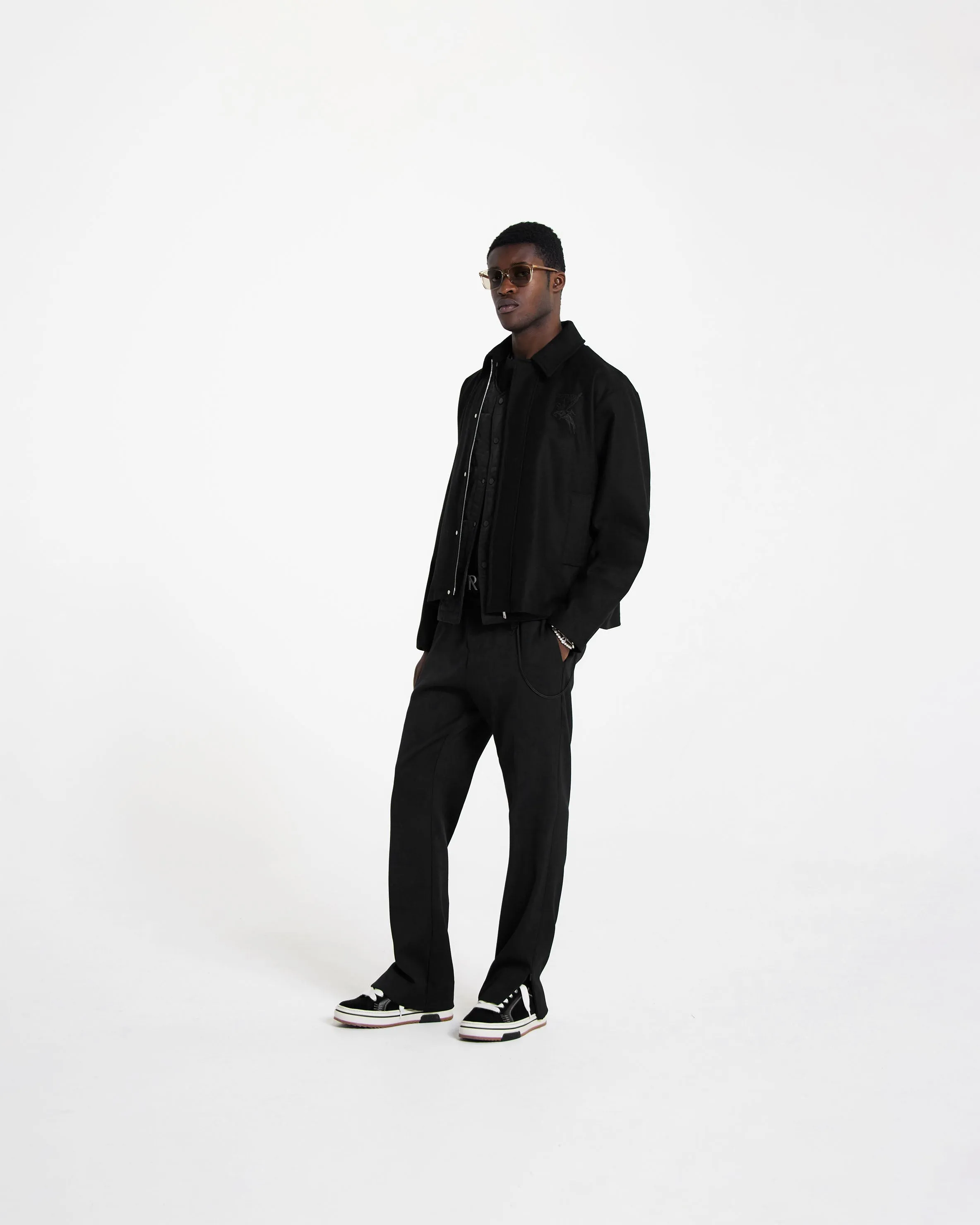 Wool Smart Jacket - Black